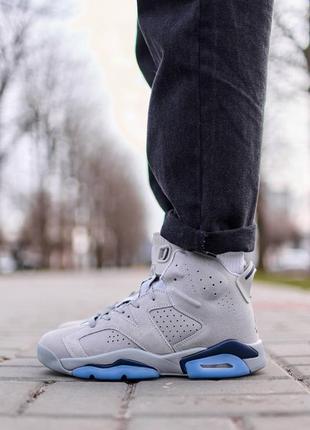 Оригинальн! nike air jordan 6 retro georgetown 41-45