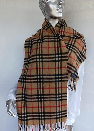 Шарф, слойфик кашемир burberry's оригинал винтаж
