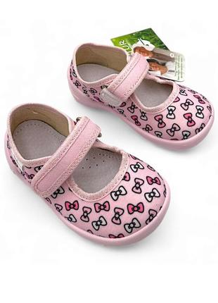 Дитячі капці для дівчинки waldi 18-25р3 фото