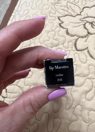 Giorgio armani - lip maestro блеск для губ - # 206 (cedar) 6.5ml/0.22oz