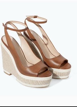 Туфли босоножки zara trafaluc