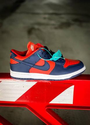 Чоловічі кросівки nike sb dunk low cl utility orange meteor blue-sail найк данк
