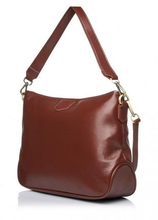 Сумка женская из натуральной кожи бордовая bags4life 6903