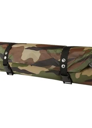 Каремат тактичний туристичний самонадувний килимок mil-tec "woodland"