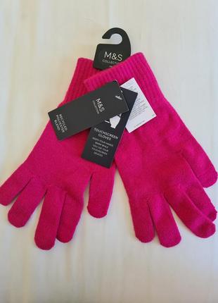 Перчатки рукавички marks & spencer