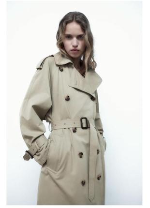 Тренч zara