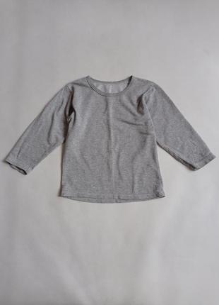 Утеплённый реглан нательный на 4-5 лет.