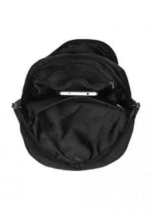 Рюкзак через плечо мужской тканевый черный epol 6041-03