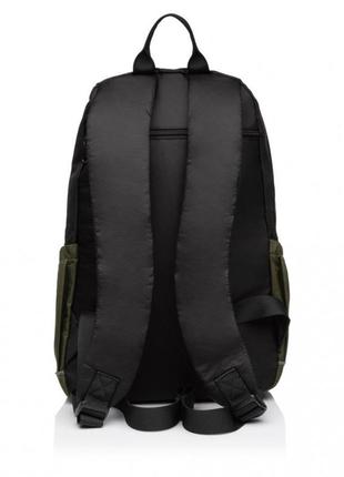 Рюкзак мужской из полиэстера зелёно-черный fouvor 2866-19