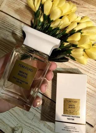 Духи тестер tom ford white suede eau de parfum 100 ml.