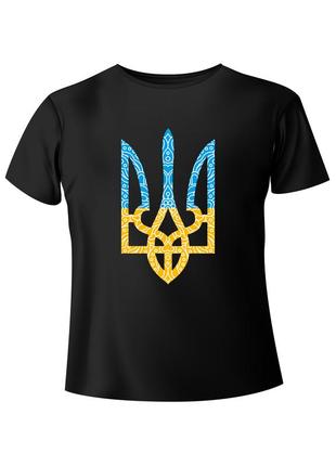 Bono футболка чорна 950101 принт "uk герб"