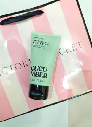 Міні-лосьйон для тіла cucumber pink victoria's secret, 75 мл