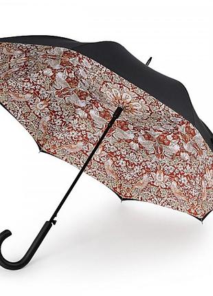 Парасолька жіноча fulton l856-041321 morris & co. bloomsbury strawberry thief indian red