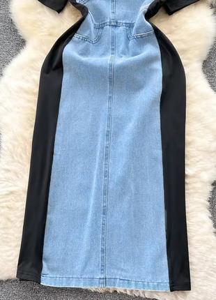 Стильна джинсова сукня