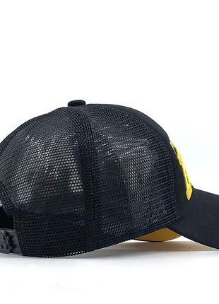 Кепка тракер boston с сеточкой черная, унисекс wuke one size6 фото
