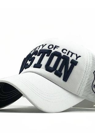 Кепка тракер boston с сеточкой черная, унисекс wuke one size5 фото