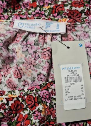 Натуральное платье primark, вискоза4 фото