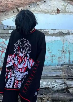 Свитер zxc zxcursed hikikomori kai tiltless tadowstore