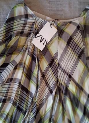 Юбка zara новая классная с принтом4 фото