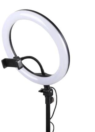 Кольцевая светодиодная led лампа для блогера селфи фотографа визажиста d 26 см marketopt2 фото