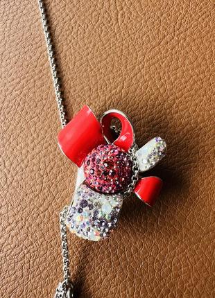 Колье swarovski