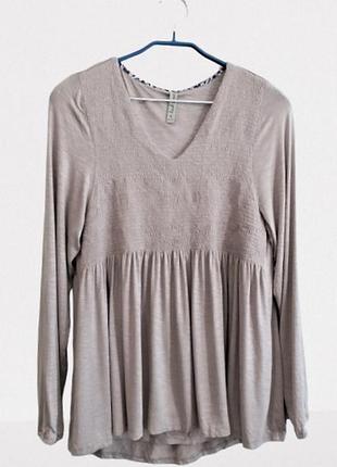 Лонгслив для беременных sweet grey