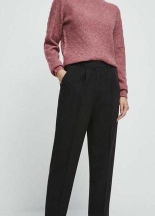 💯 % - полиэстер укороченные свободные классические брюки river island