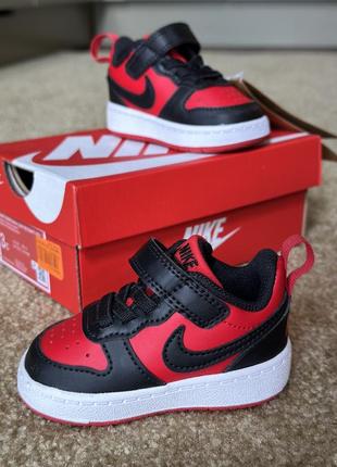 Кросівки дитячі nike court завужені low recraft