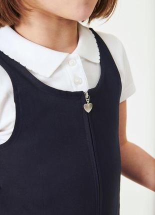 Отличный школьный сарафан next 8/10 3