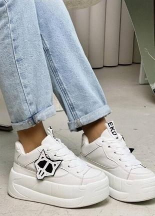 Кроссовки модные на платформе 36-41рр