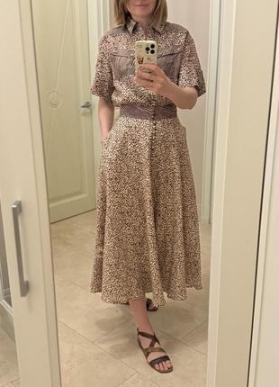 Льняной костюм zimmermann