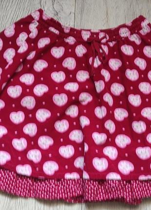 Вельветова спідниця