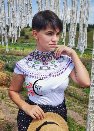 Кривулька лавандовая, силянка, криза з бісеру