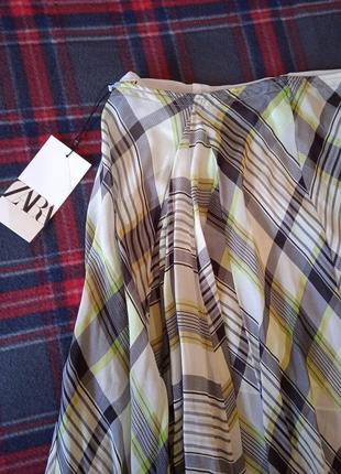 Юбка zara новая классная с принтом9 фото