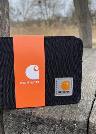 Кошелек carhartt черного цвета