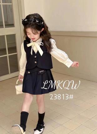 Шкільний костюм для дівчинки