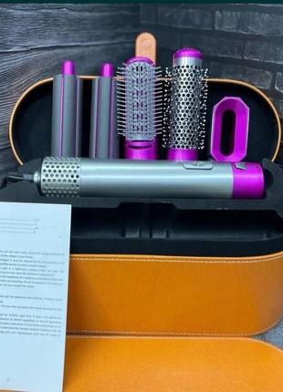 Фен - стайлер 5в1 hair brush styler + коробка/кейс для зберігання