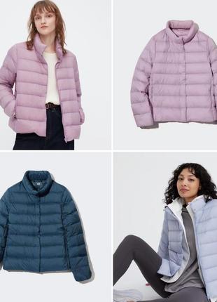 Ультралегкий пуховик uniqlo