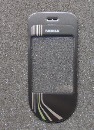 Скло корпусу nokia 7370 сірий