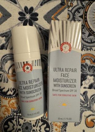 First aid beauty fab ultra repair face moisturizer spf30 50 мл