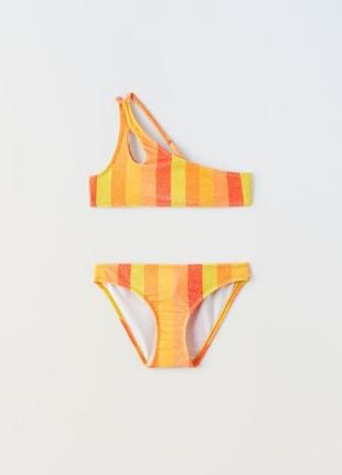 Новый купальник зара раздельный купальник