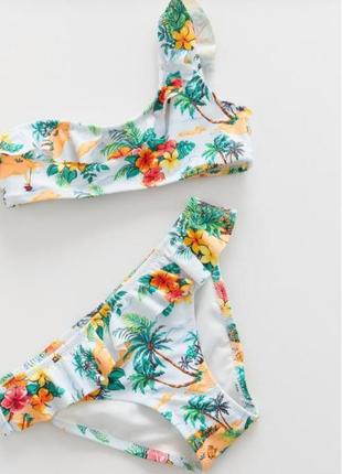 Новый купальник зара раздельный купальник