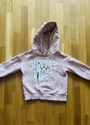 Дитячий худі кофта для дівчинки mango, 92см