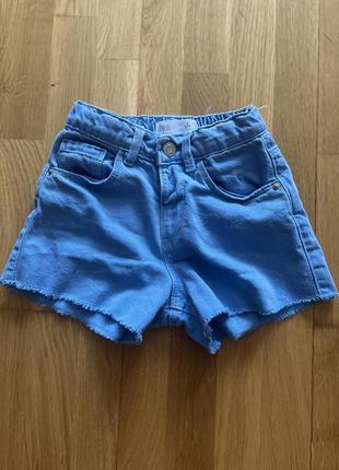 Детские шорты для девочки zara, 104 см