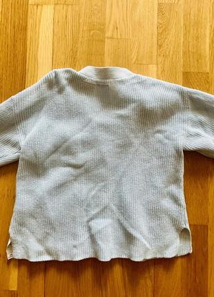 Детский кардиган кофта для девочки zara, 86 см3 фото