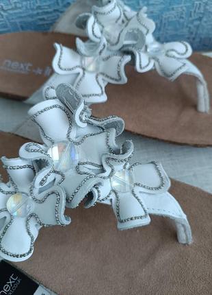 Новые кожаные ортопедические шлепанцы next essentials по типу birkenstock.5 фото