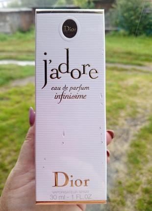 Парфюмированная вода dior j'adore infissime