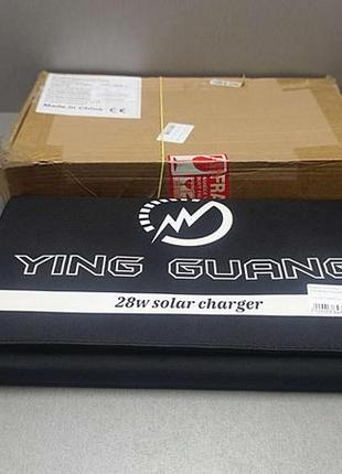 Зарядний пристрій б/к портативна сонячна панель yingguang