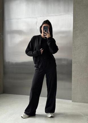Костюм в стиле zara беж графит серый черный6 фото