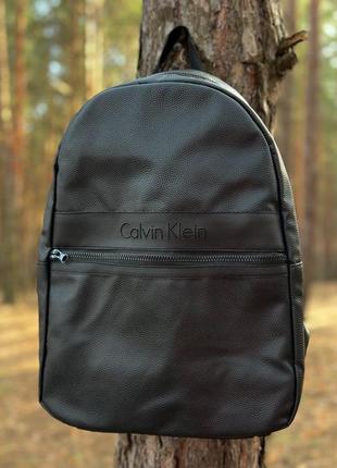 🔝 рюкзак calvin klein чорного кольору9 фото
